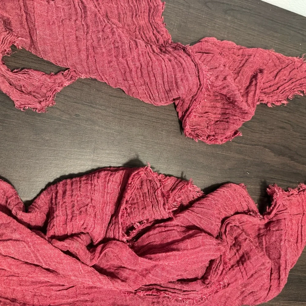 Zara Red Men's Scarf